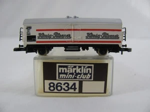 Marklin Mini-Club Z Scale Konig-Pilsner Beer Billboard Reefer Box Car #8634 EX - Picture 1 of 12