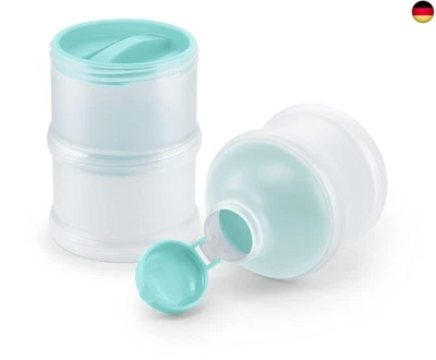 BESUCHE DEN NUK-STORE NUK Milchpulver-Portionierer | BPA-frei, 3 Stück (1er Pack) | petrol Farbe
