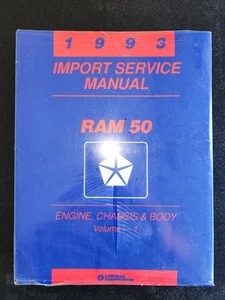 1993 Dodge Ram 50 Shop Service Manual Set of 2 NOS - Bild 1 von 2