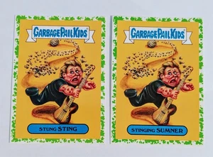 Garbage Pail Kids 2017 Battle of The Bands - Stung Sting , Stinging Sumner - Imagen 1 de 2