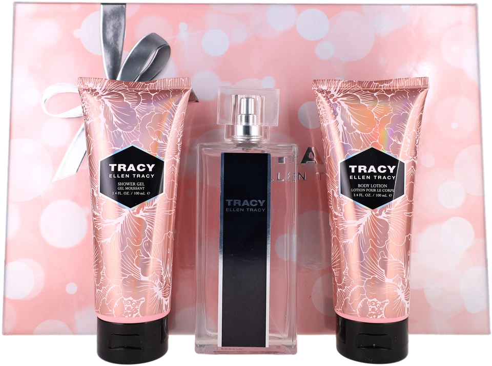 Tracy By Ellen Tracy For Women Set: EDP + BL + SG 2.5oz+3.4oz+3.4oz New - Image 1 of 1