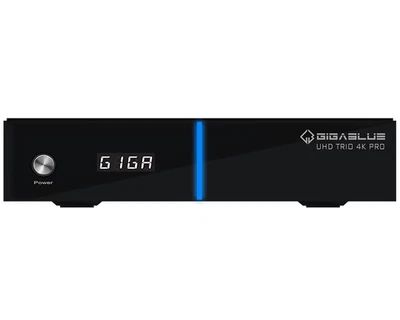 Gigablue UHD TRIO 4K PRO 2160p 1xDVB-S2X MS 1xDVB-C/T2 Tuner E2 Linux Receiver - Bild 1 von 4
