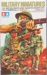 Tamiya 35038 - British Eight Army Infantry Desert Rat 1:35 (Open Verpakking)"" - Picture 1 of 1