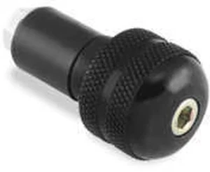 BikeMaster Anti-Vibration Bar Ends - 1in Black 15-7005 26-1316 261316 - Picture 1 of 3