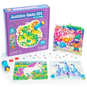 Jumbo Gem Kit - DIY Arts and Crafts Sets for Kids, Diamond Painting Activity ... - Picture 1 of 7
