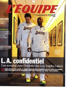 L'EQUIPE MAGAZINE n°1500 16/04/2011 Los Angeles Lakers/ Gomis/ Newey/ Assoumani - Imagen 1 de 1
