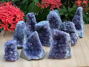 Small Uruguayan Amethyst Cluster, Amethyst Geode, Wholesale Bulk Lot - Picture 1 of 10