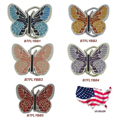 Бабочка заколка Kids девочка женщин костюм металлический новый ремень пряжки для 1,25 размер ремня - Изображение 1 из 4