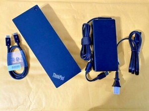 Lenovo ThinkPad Thunderbolt 3 workstation Dock  40AN0135US DK1841 with ac 