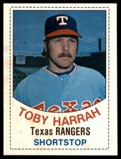 1977 Hostess Panel Single Toby Harrah #37 EX Excellent Texas Rangers