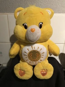 14” Care Bear 2016 FUNSHINE Yellow Bear Singing Talking Interactive Plush Toy - Picture 1 of 6