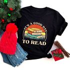 It's A Good Day To Read Tee, Retro Book Lover T-Shirt