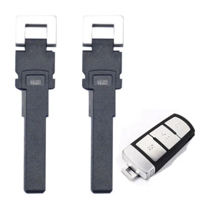 2*Llave inteligente para VW Volkswagen Passat B6 B7 negra sin cortar CC Magotan  Foto 1 de 4