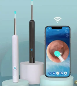 Smart Visual Ear Cleaner 1296P Ear Sticks Otoscope USB C Charging Endoscope OO - Picture 1 of 3