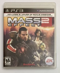 PS3 Playstation 3 Juego Mass Effect 2 con Estuche Manual único Dueño ¡Excelente 2011 NTSC! - Imagen 1 de 4