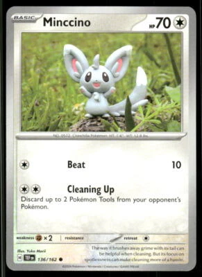 SV05: Temporal Forces #136/162 Minccino - Image 1 of 2