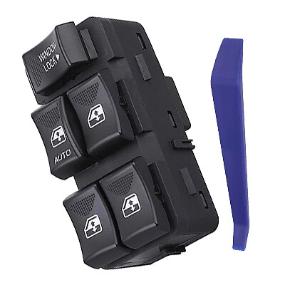 Master Window Switch Controller Button for Buick Rendezvous 2002 2003 Green LED Foto 1 de 4