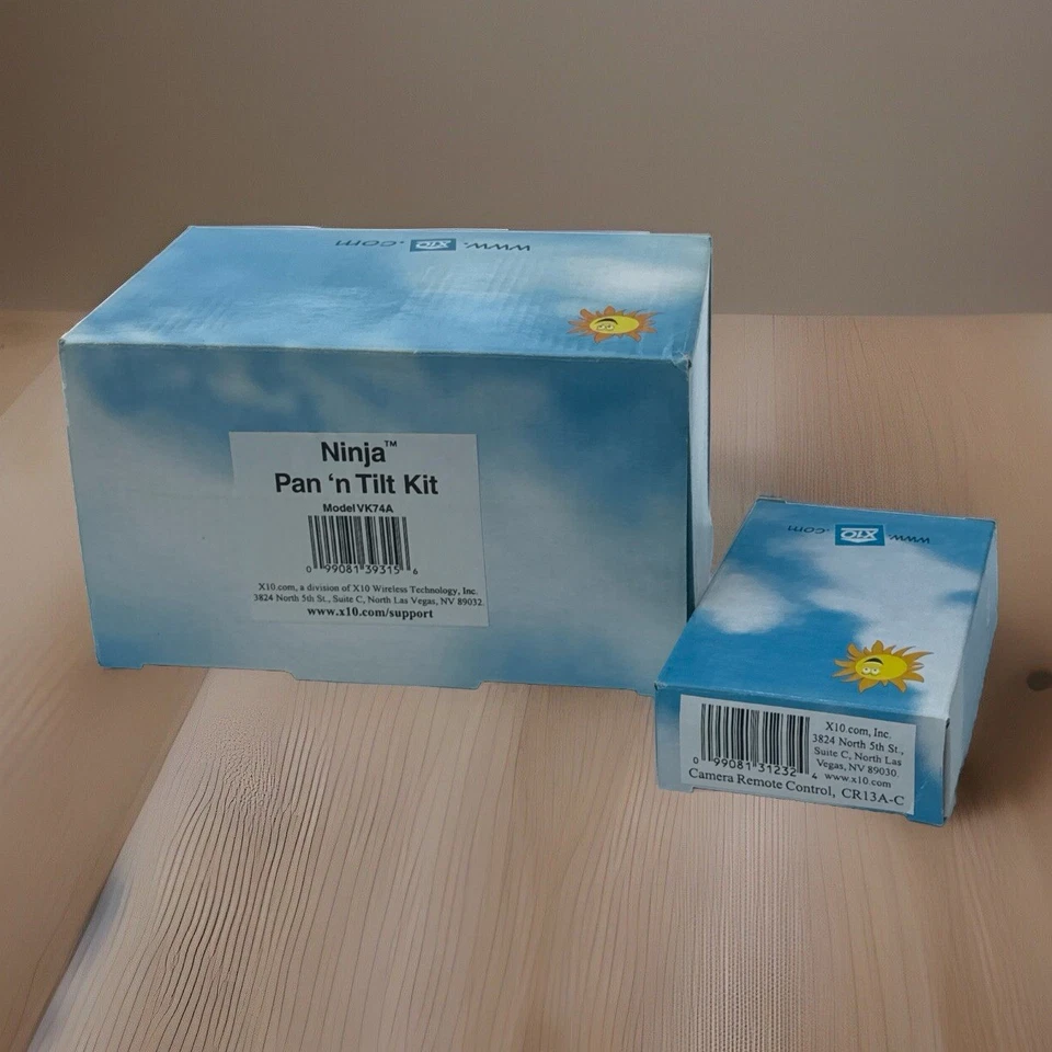 X10 Ninja Pan 'n Tilt Camera Kit Model Vk74a