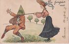HUMOUR - "Do Forgive Me"  Woman trapping a man. Braintree PM 1904 non- topo