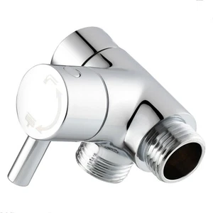Handheld Shower Head Diverter Valve Brushed Nickel Chrome oil Rubbed Bronze Blac - Picture 1 of 46