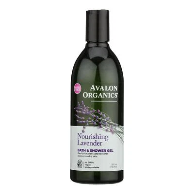 Avalon Organics Gel Baño y Ducha Lavanda 12oz (Pack de 3) Foto 1 de 2