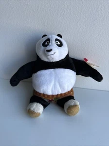 Ty Kung Fu Panda Po Plüsch Stofftier Beanie Original Ty Etikett befestigt (2008) - Bild 1 von 13