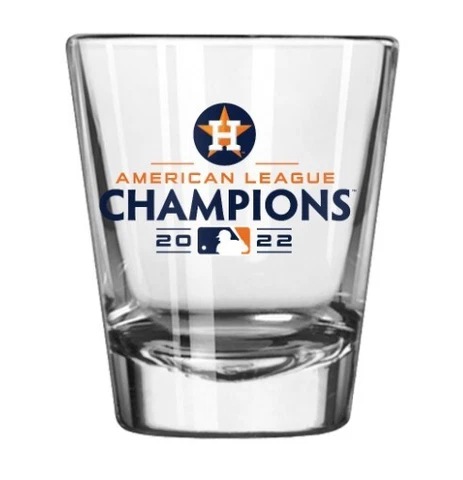 Houston Astros 2022 World Series AL Champions 2oz Shot Glass Cover
