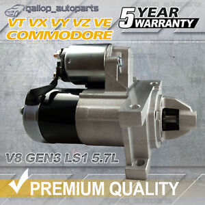 Starter Motor fit Holden Commodore VT VX VY VZ VE V8 Gen3 LS1 5.7L Petrol 99-06