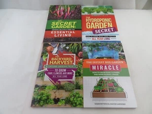 Susan Patterson Gardening 4 Book Lot, Hydroponic, Container, Miracle, - Imagen 1 de 10