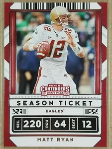 2020 Panini Contenders Draft - MATT RYAN #68 season ticket 🏈 - Picture 1 of 1