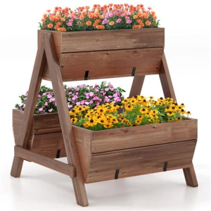 26" Wooden Elevated Garden Bed - Picture 1 of 10