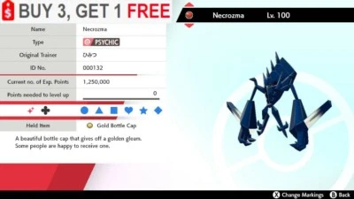 ✨ Shiny Necrozma ✨ 6IV Pokemon Schwert und Schild 🚀Schnelle Lieferung🚀 - Bild 1 von 4