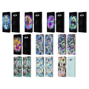 OFFICIAL SHEENA PIKE ANIMALS LEATHER BOOK WALLET CASE COVER FOR SAMSUNG PHONES 3 - Picture 1 of 16