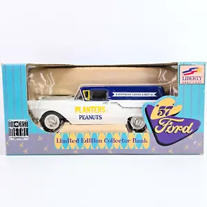 1996 Liberty Classics Planters Peanuts 1957 Ford Collector Coin Bank Die-Cast - Picture 1 of 10
