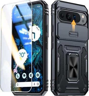 ANTSHARE for Google Pixel 9 Pro XL Case, with [1 * 9H Screen Protector & Slide C - Image 1 of 4