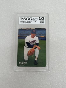 Nolan Ryan HOF 1991 Mother's Cookies Card #2 of 4 300 Win Rangers PSCG 10 MINT