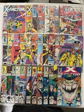 Marvel comics X-Factor 1 2 3 4 5 6 7 8 9 10 11 12 -50 1st  Apocalypse VF+ Bagged