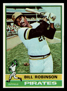 1976 Topps Bill Robinson  Pittsburgh Pirates #137 VG Baseball Card