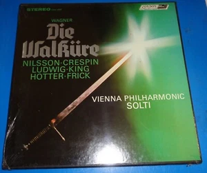 Nilsson/Crespin/Ludwig/King/Solti WAGNER Die Walkure - London OSA 1509 SEALED - Picture 1 of 2