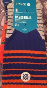NYK New York Knicks Stance Kids Crew Height Size S 3-5.5 NEW - Picture 1 of 7