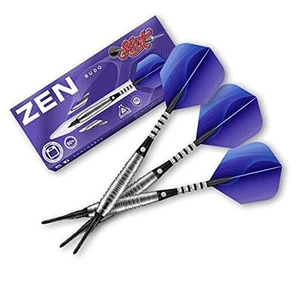  Darts Zen Budo 80% Tungsten Pro Throwing Darts Soft Tip Set, 22.0 Grams - Picture 1 of 7