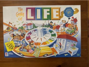 The Game of Life 40th Anniversary COMPLETE Board Game Milton Bradley 1999 Family - Picture 1 of 5