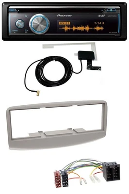 Pioneer Bluetooth DAB MP3 USB CD Autoradio für Fiat Multipla 186 1999-2010 grau - Bild 1 von 4
