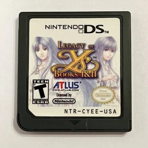 Legacy of Ys: Books I & II (Nintendo DS, 2008) - GETESTET, NUR PATRONE - Bild 1 von 5