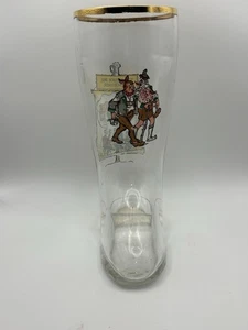Vintage Das Boot Deutsches Trinkglas mit Goldrand. - Bild 1 von 7