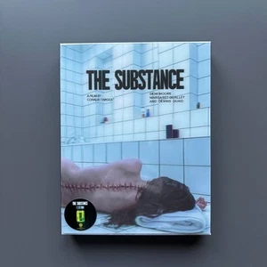The Substance 4K UHD+BD Steelbook Lenticular Full Slip B Kimchidvd Exclusive - Picture 1 of 3