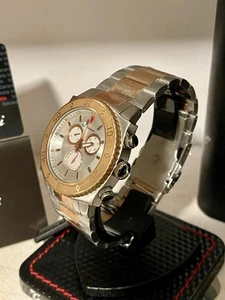 Tonino Lamborghini EN040.502 Chronograph Silver Dial Rose Gold Plated - Picture 1 of 4