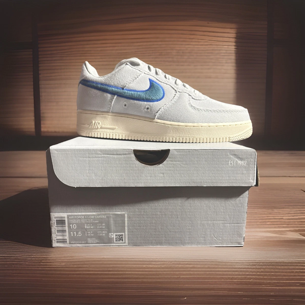 Nike Air Force 1 Canvas Gray for Sale | Authenticity Guaranteed | eBay