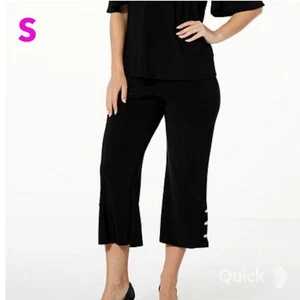 NWT Curations X Debbie Denmon Crop Flare Pant - XL - Picture 1 of 2