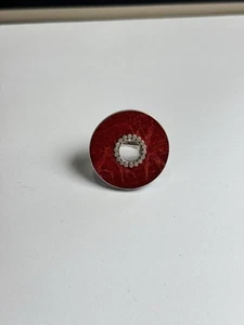 Anello Vintage Madre porpora Argento 925 - Foto 1 di 5